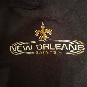 NFL Black Apparel with Logo - Size XL, hoodie, New Orleans Saint’s